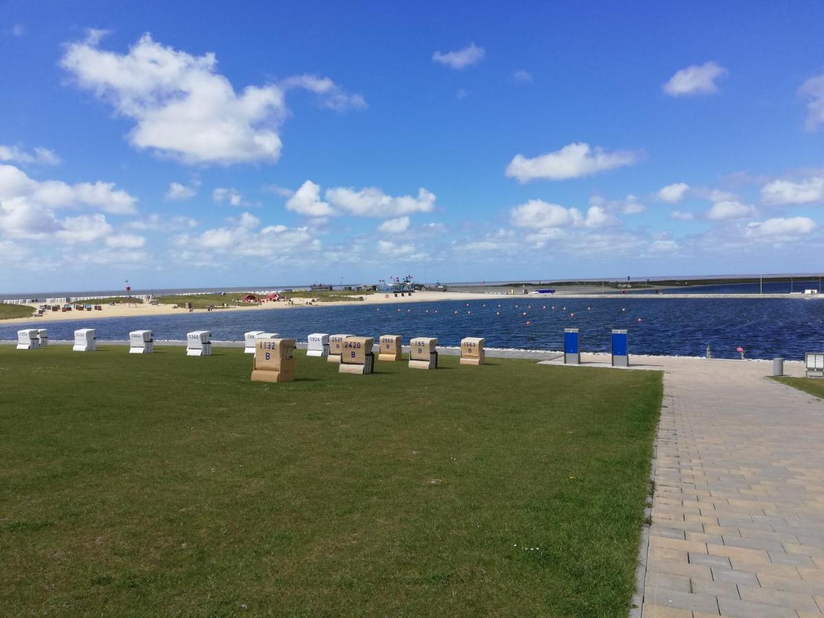 Buesum Nordseestrasse 5 Eg Fewo Exterior foto